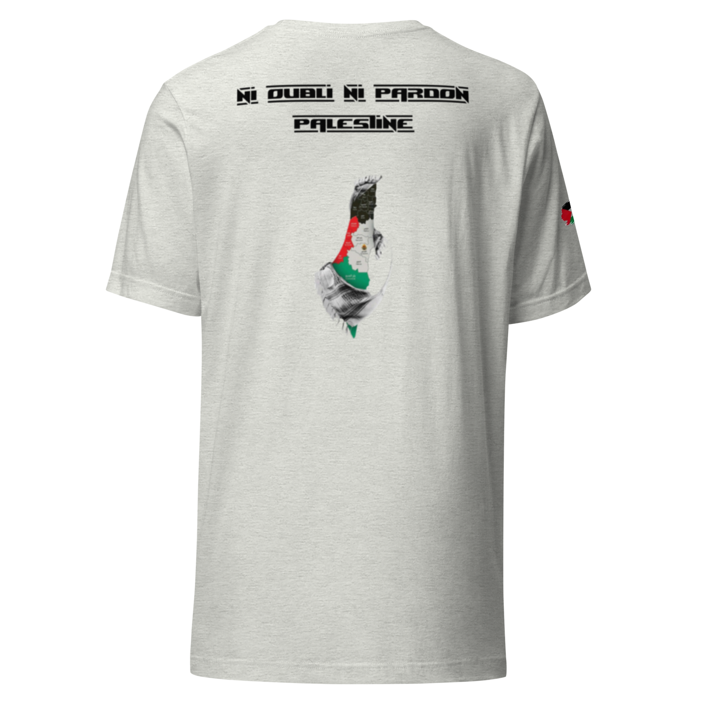 T-shirt unisexe NI OUBLI NI PARDON