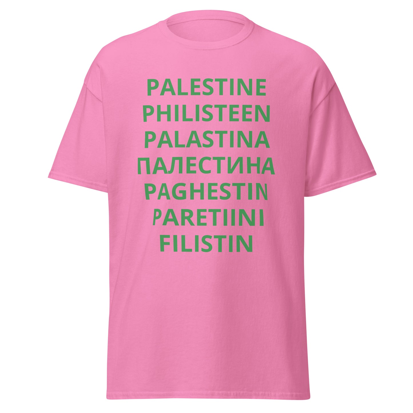 T-shirt classique unisexe PALESTINE